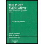 First Amendment  Cases, Comments, Questions   2005 Supplement