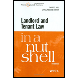 Landlord and Tenant Law in a Nutshell