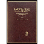 Law Practice Management  Materials and Cases