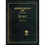 Administrative Law  Hornbook (Cloth)