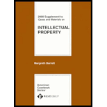 Intellectual Property  Cases and Materials