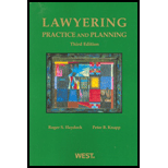 Lawyering  Practice and Planning