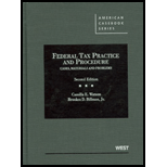 Federal Tax Practice and Procedure