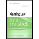 Gaming Law in a Nutshell