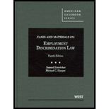 Employment Discrimination Law Cs and Materials