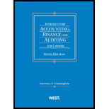 Introductory Accounting, Fin., and Aud. for Lawyers