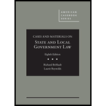 State and Local Government Law Cases and Materials 8TH 16 Edition, by Briffault - ISBN 9780314285010