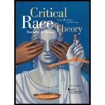 Critical Race Theory Cases, Materials, and Problems