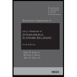 International Economics Relat.  13 Doc. Supplement