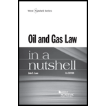 Oil and Gas Law in a Nutshell