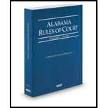 Alabama Rules of Court State 2013