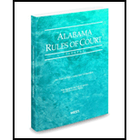 Alabama Rules of Court Federal 2010