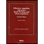 Effective Appellate Advocacy