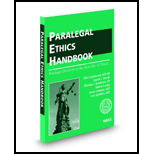 Paralegal Ethics Handbook, 2009 2010 Ed