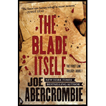 Blade Itself by Joe Abercrombie - ISBN 9780316387316