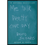 david sedaris essay me talk pretty one day