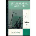 Literature, Class, and Culture  An Anthology