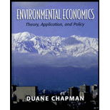 Environmental Economics  Theory, Application, and Policy