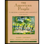 American People, Volume II   Since 1865