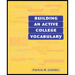 Building an Active College Vocabulary