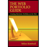 Web Portfolio Guide  Creating Electronic Portfolios for the Web