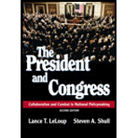 President and Congress  Collaboration and Combat in National Policymaking