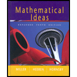 Mathematical Ideas, Expanded Edition and My Math Lab (Package)