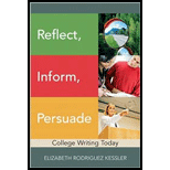 Reflect, Inform, Persuade College Writing Today