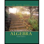 Intermediate Algebra   With Math Xl and Tutorial Center