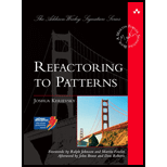 Refactoring to Patterns