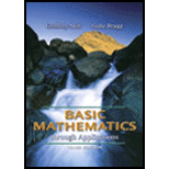 Basic Mathematics Through Applications (Package)