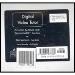 College Algebra and Trigonometry  Digital Video Tutor 12CDs