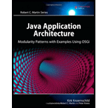 Java Application Architecture