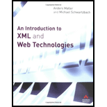 Introduction to XML And Web Technologies