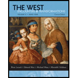 West  Encounters and Transformations, Concise, Volume II