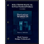 Derivatives Markets   Student Solutions Manual