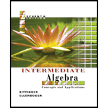 Intermediate Algebra  Concepts and Applications   Package