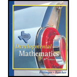 Developmental Mathematics  Package (THEA Update Version)