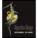 Algorithm Design by Jon Kleinberg and Eva Tardos - ISBN 9780321295354