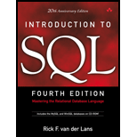 Introduction to SQL   20th Anniversary Edition