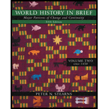 World History in Brief, Volume 2   With Study Card