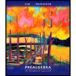 Prealgebra  Integrated Approach