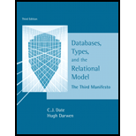 Databases, Types and the Relational Model