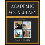 Academic Vocabulary  Academic Words   With CD