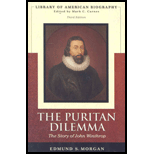 Puritan Dilemma  Story of John Winthrop