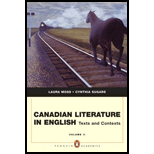 Canadian Literature in English, Volume 2