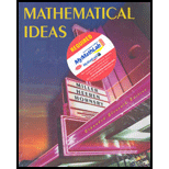 Mathematical Ideas, Expanded Edition   Package