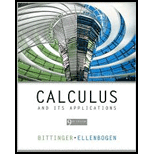 Calculus and Its Applications   With Solution Manual and Graphing Calculator