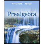 Prealgebra Text Only