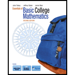 Essentials of Basic College Mathematics   With CD